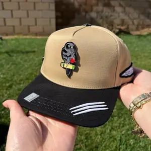 Perico Loco en Color Kacki - Stylish Snapback Hat with Unique Design for Everyday Wear