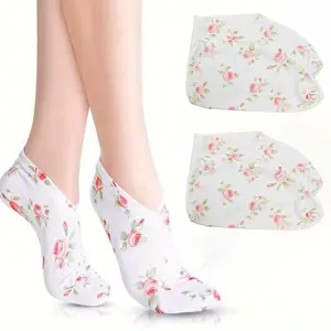 2/4pcs Moisturizing Socks - Intensive Overnight Hydration for Soft, Smooth Skin, Spa-Quality Socks for Dry Feet, Unisex Design for Women and Men, Pure White - Enhance Moisture Levels and Soothe Dry, Itchy Feet, Socks Set