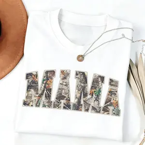 Colors Hunting Mama T-Shirt, Camo Mama Shirt, Mother's Day Gift, Camouflage Mama T-Shirt, Varsity Mama Shirt, Retro Mam Shirt,Streetwear Style, Retro Vintage Y2k