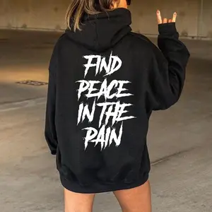 Find Peace In The Pain Hoodie, T-shirt, Bad Girl