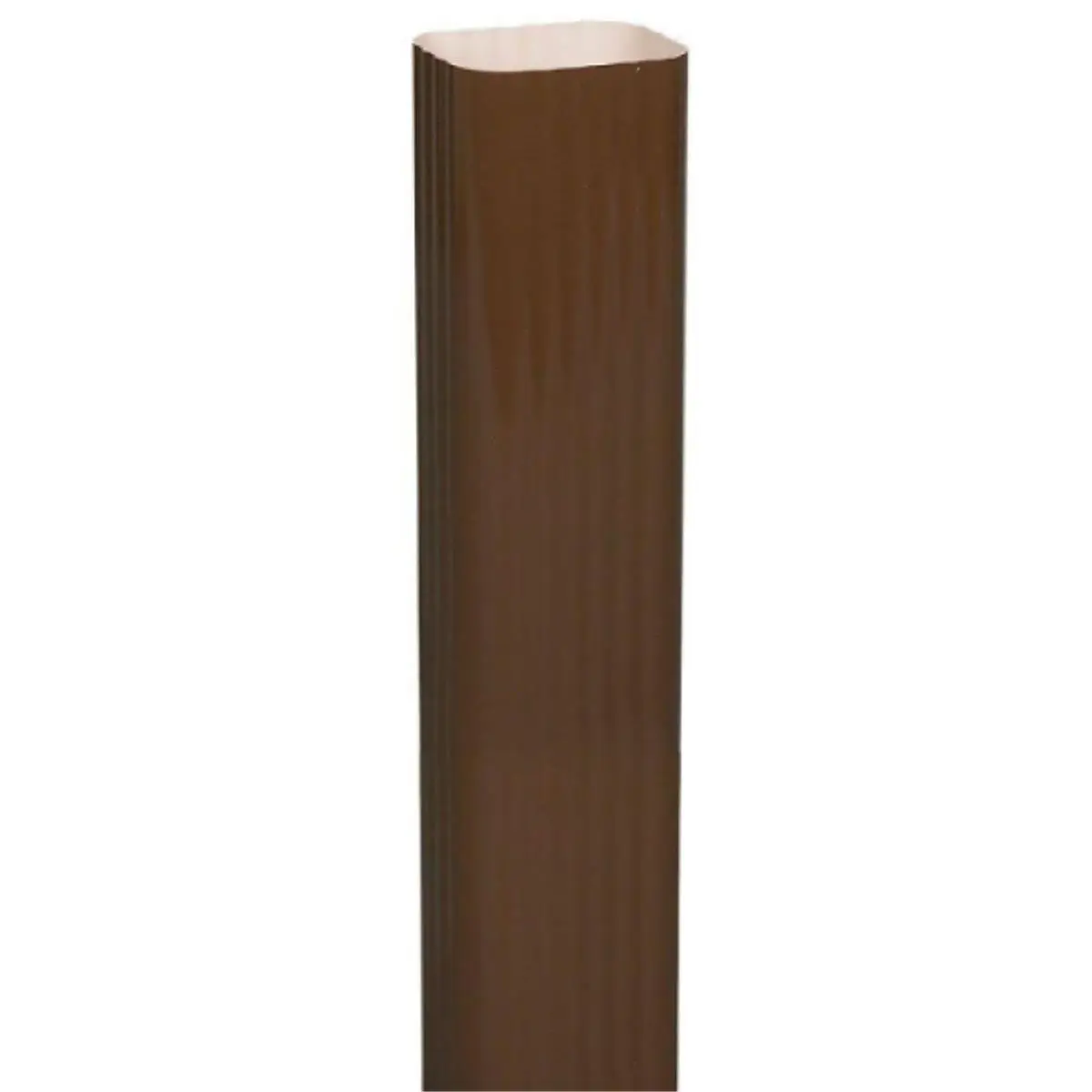 2 x 3 x 15 in. Aluminum Downspout Extension, Brown