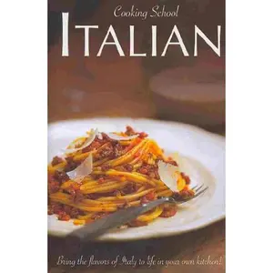 USED Book - Italian (Cooking School) by Parragon (Hardcover) - english