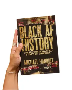 Black AF History: The Un-Whitewashed Story of America(Office Stationery Gift) - Regular Edition, Unfiltered African American Narrative, Ideal for History Enthusiasts