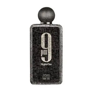 Afnan 9PM Night Out Extrait de Parfum 3.4 oz (100 ml) - Bold Unisex Night time Fragrance