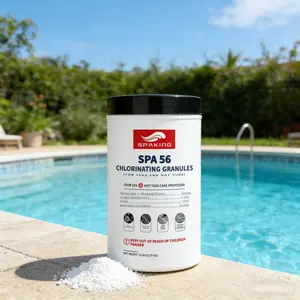 25LB,Economy Pack 5LB Pool Treatment Granules 5 Buckets for Residential & Commercial Pools