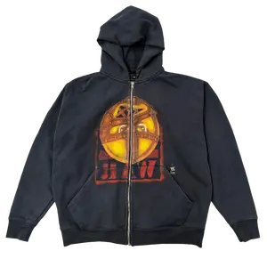 Cactus Jack x WWE Mankind Zip Hoodie Black (ComplexCon)