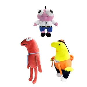 Smiling Friends Alan Plush Toy Soft Cuddly Stuffed Doll for Fans Collectible Cartoon Character Decor for Bed Desk Office Premium Cotton Polyester Fade Resistant Multifunctional