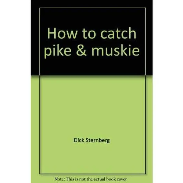 USED Book - How to catch pike & muskie by Dick Sternberg (Hardcover) - english