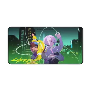Cyberpunk: Edgerunners Mouse Pad, anime Desk Mat