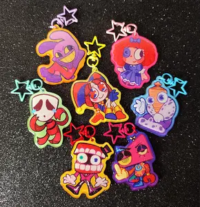 TADC Glitter Double - sided  Keychain