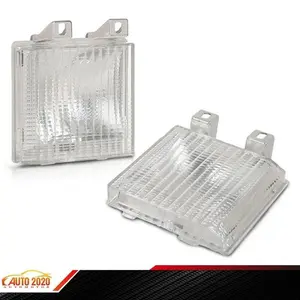Fit For Chevy GMC Pickup Truck Chrome Front Turn Signal Side Corner Marker Light