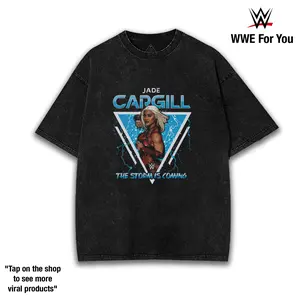 Jade Cargill Electric Pose Represent the era of dominance led by Jade Cargill, showcasing power, athleticism, and unmatched confidence in WWE, a striking design for standout fan style graphic tee