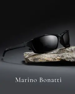 Cyxus Foldable Polarized Sunglasses for Men Ultralight Carbon Fiber Sun Glasses Driving Fishing Golf Sports UV400 Protection-MBP1137B01