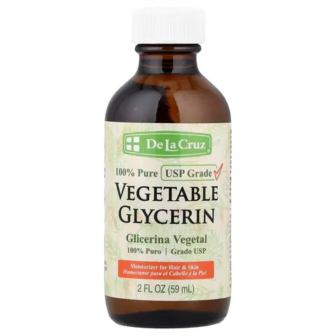 De La Cruz 100% Pure Vegetable Glycerin, 2 fl oz (59 ml)