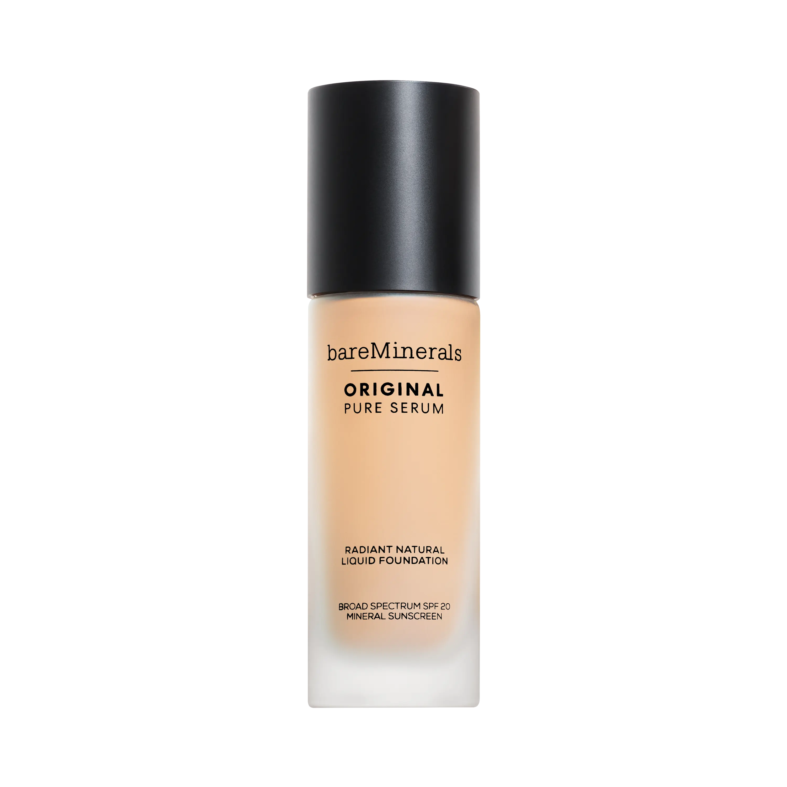 ORIGINAL Pure Serum Radiant Natural Liquid Foundation Mineral SPF 20 ORIGINAL Pure Serum Radiant Natural Liquid Foundation Mineral SPF 20