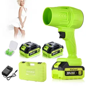 HALOOL 1500W Turbo Jet Blower,Leaf Blower, Violent Turbo Fan, Brushless Pure Copper Motor,Car Drying After Wash, Handheld Snow Blower,Cordless Turbo Power Air Duster,Home Improve,Garden Mainte 1500w