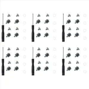 6Set M.2 SSD Screw Kit NGFF NVME SSD Standoff Mounting M.2 NGFF/NVMe Screw Set Stand Off Screw Hex Nut for A-SUS M.2 SSD