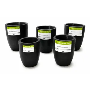 Salamander Crucible Graphite Melting Crucible A0.5, A1, A2, A3, A4, A10 Morgan
