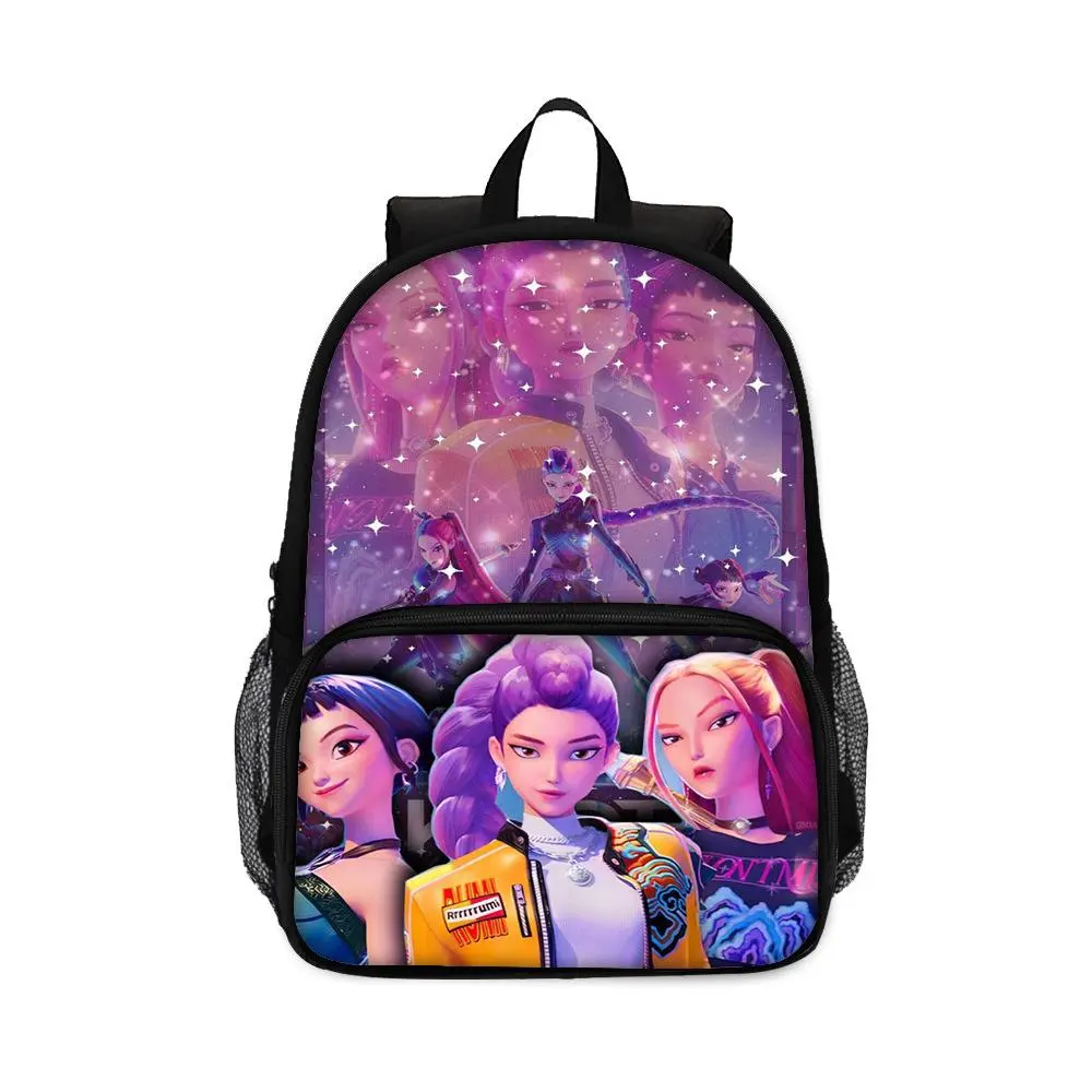 Dreamy Sparkle Idol Character Backpack Combo Smooth Matte Water Repellent Surface Multi Partition Inner Storage Adjustable Comfort Shoulder Straps Suitable For Idol Fans Daily Outings