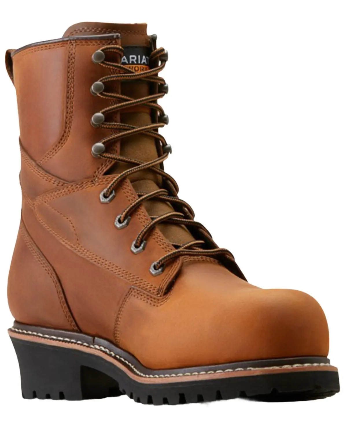 Ariat Men's Men'S 8" Logger Shock Shield Waterproof Work Boot - 10050840