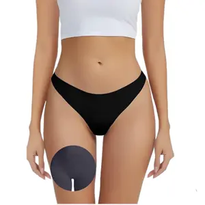 Women Seamless Anti Camel Toe Thongs No VPL Concealer Invisible Soft Workout Underwear