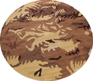 Abstract Round Rug 10x10 Contemporary Design for Modern Interiors