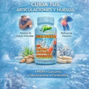 Coral Calcium Capsulas 90 Capsules Maznatura Supplement Vitamin