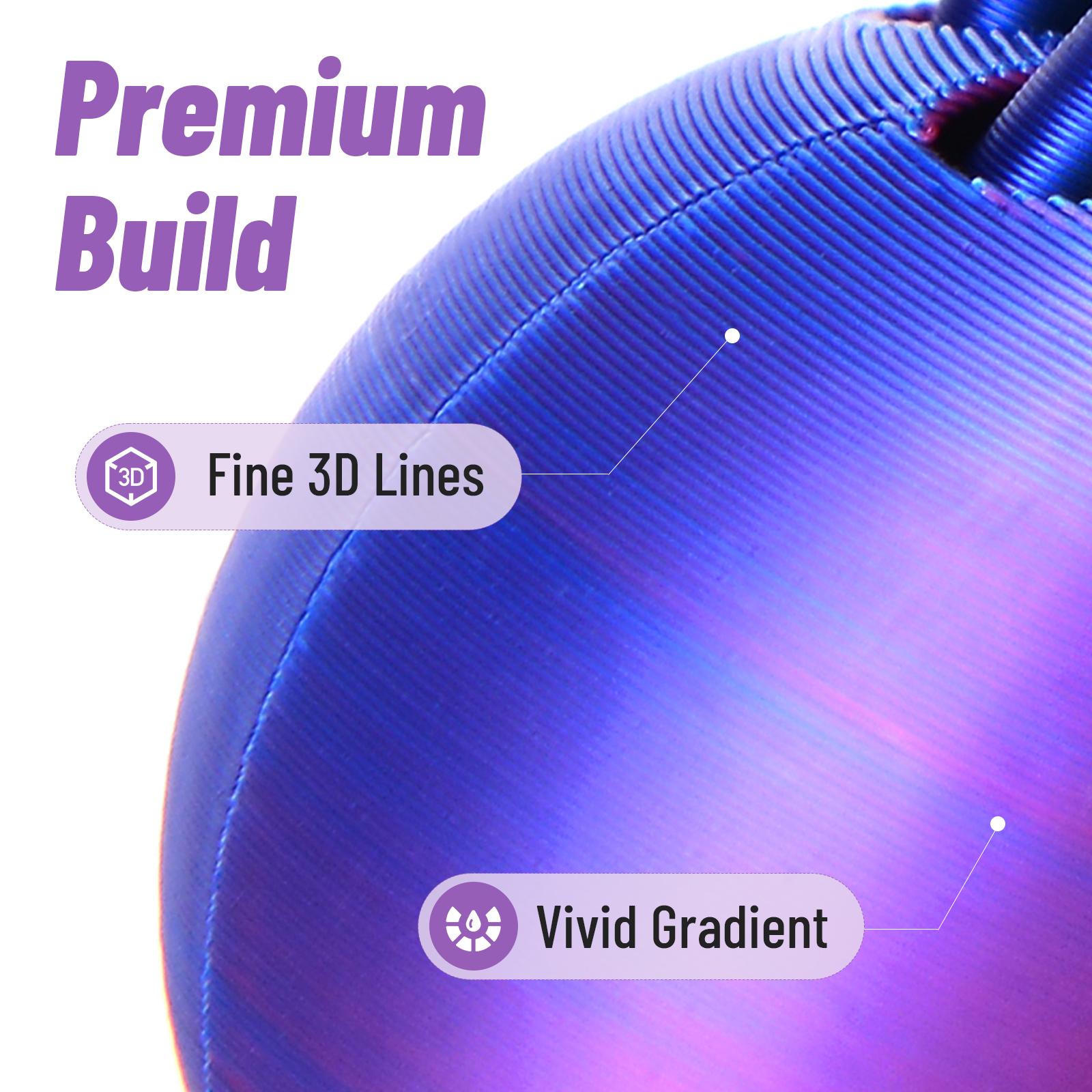 6 Pack Spiral Cone Fidget Toys 3D Printed Spiral Fidget Toys Impossible Cone 3D Printed Fidgets Impossible Pyramid Passthrough 3D Printed Toys for Adults & Kids for Anxiety Relaxing