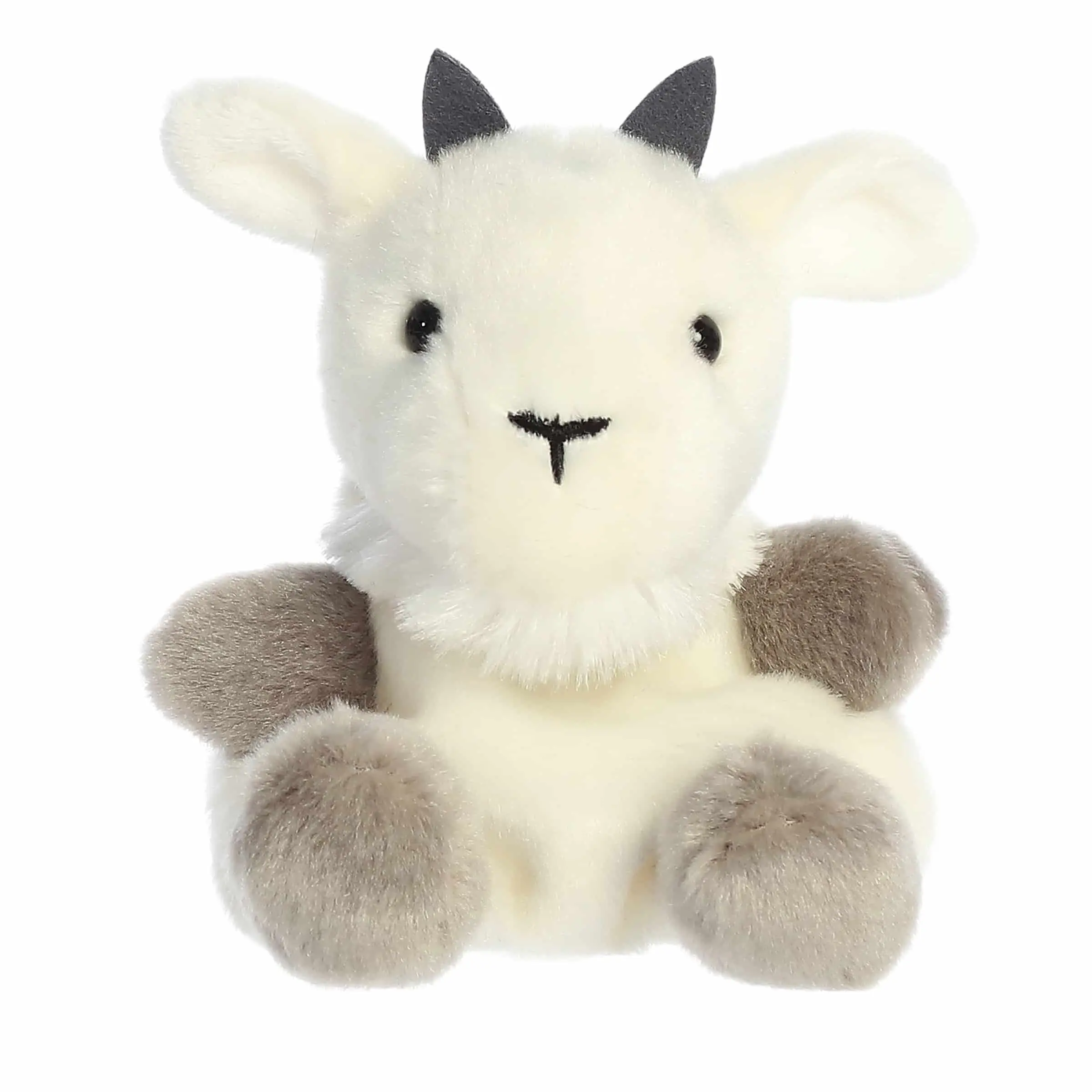 Palm Pals Adorable Jenny Mountain Goat 5 inch White Mini Soft Plush Collectable Stuffed Animal Palm Pals Adorable Jenny Mountain Goat 5 inch White Mini Soft Plush Collectable Stuffed Animal
