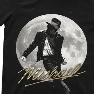 Moonwalk Michael graphic T