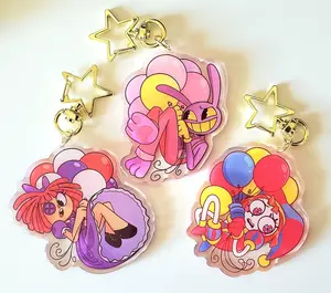 Digital Circus Balloon Keychains, Great For Daily Use Or As Thoughtful Little Gifts For Your Friends And Yourself