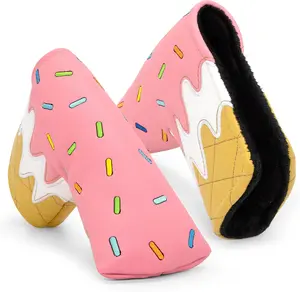 Ice Cream Blade Premium Putter Cover- Magnetic Closure, Soft Interior Lining, Water-Resistant, Lightweight & Portable golf accessory