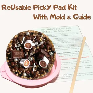 A Toy Designed for Anxiety Related to Skin Picking, Made of Silicone, Suitable for Beading And Sensory Activities, Ideal for Digging And Peeling, Particularly Beneficial for Those with Skin Picking Disorders