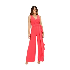 Rene Ruiz Collection V-Neck Jumpsuit