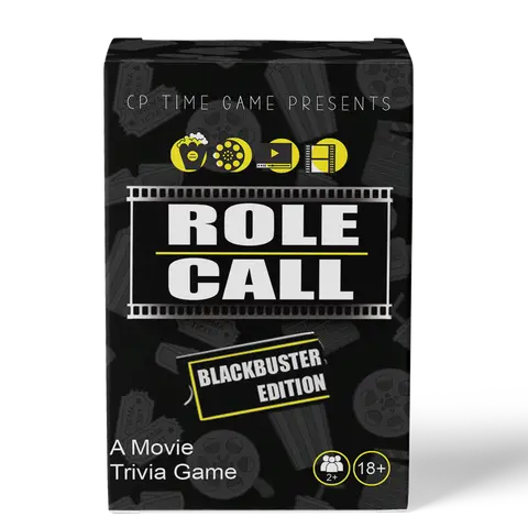 Role Call: Blackbuster Edition - Movie Trivia Game for Adults, Black Culture Games, Family Fun, Great for Family Game Nights!