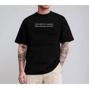 I Will Yield for a Question While Retaining the Floor Shirt, Cory Booker Tee, unisex Tshirt, Political Gift, Democrat TShirt