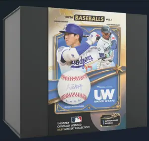 (Division) Single Baseball Break - 2026 Fanatics Underwraps Autographed Baseball Break - Pick your Teams.