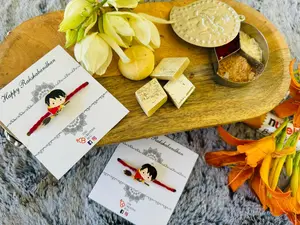 Harry Potter | Raksha Bandhan | Handmade | Customized | Personalized | Indian | Rakhi for brother | Rakhi for Kids | Character | Comic Rakhi Cotton Menswear