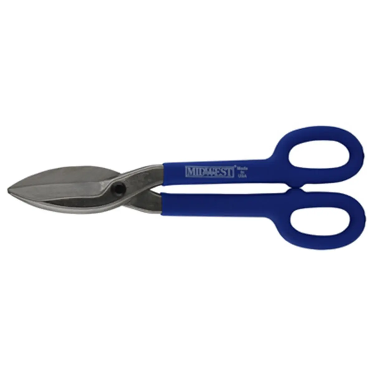 212 MAIN MWT-127S 12 in. Straight Tinner Snip, Heavy Duty Forged Blade Scissor with Adjustable Cutting Depth for Outdoor Cycling Maintenance