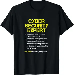 100%cotton Cybersecurity Geek Computer Science Software Engineer T-Shirt