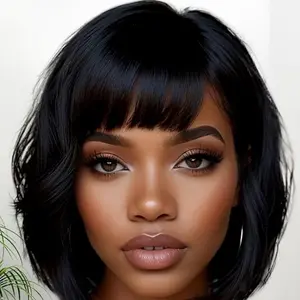 Short curly wig