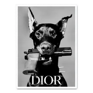 Dior Dog Poster -  Mission Ballroom Denver Colorado The Elephanta Revival Tour Graphic Poster Featuring Rising Appalachia