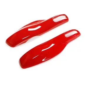 iJDMTOY Direct Replacement Sports Red Finish Key Fob Side Panel Trims For Porsche Cayenne Panamera Macan 911, etc