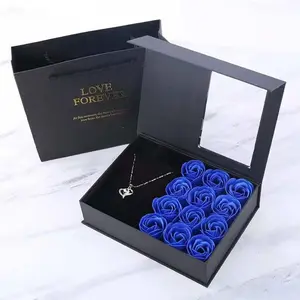 Valentine's Day Gifts Romantic 100 LanguagesLove You' Preserved Rose Gift Box-Perfect forBirthdays, Mother's Day, Valentine's & Christmas-ldeal for Wife, Mom, Girlfriend.