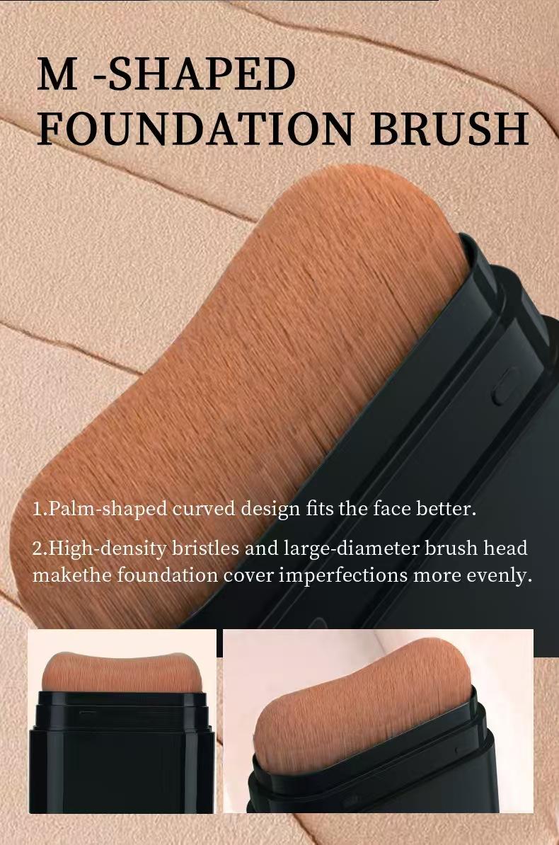 O’CHEAL Concealer Stick, waterproof and sweatproof, dual-ended design with built-in brush, brightens and hydrates, long-lasting and colorfast, available in 6 shades,sunscreen