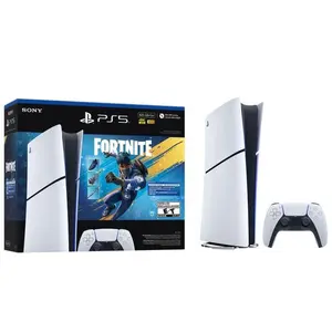 Sony PlayStation 5 Slim Digital Edition Fortnite Flowering Chaos Bundle with DualSense Controller & 825GB SSD