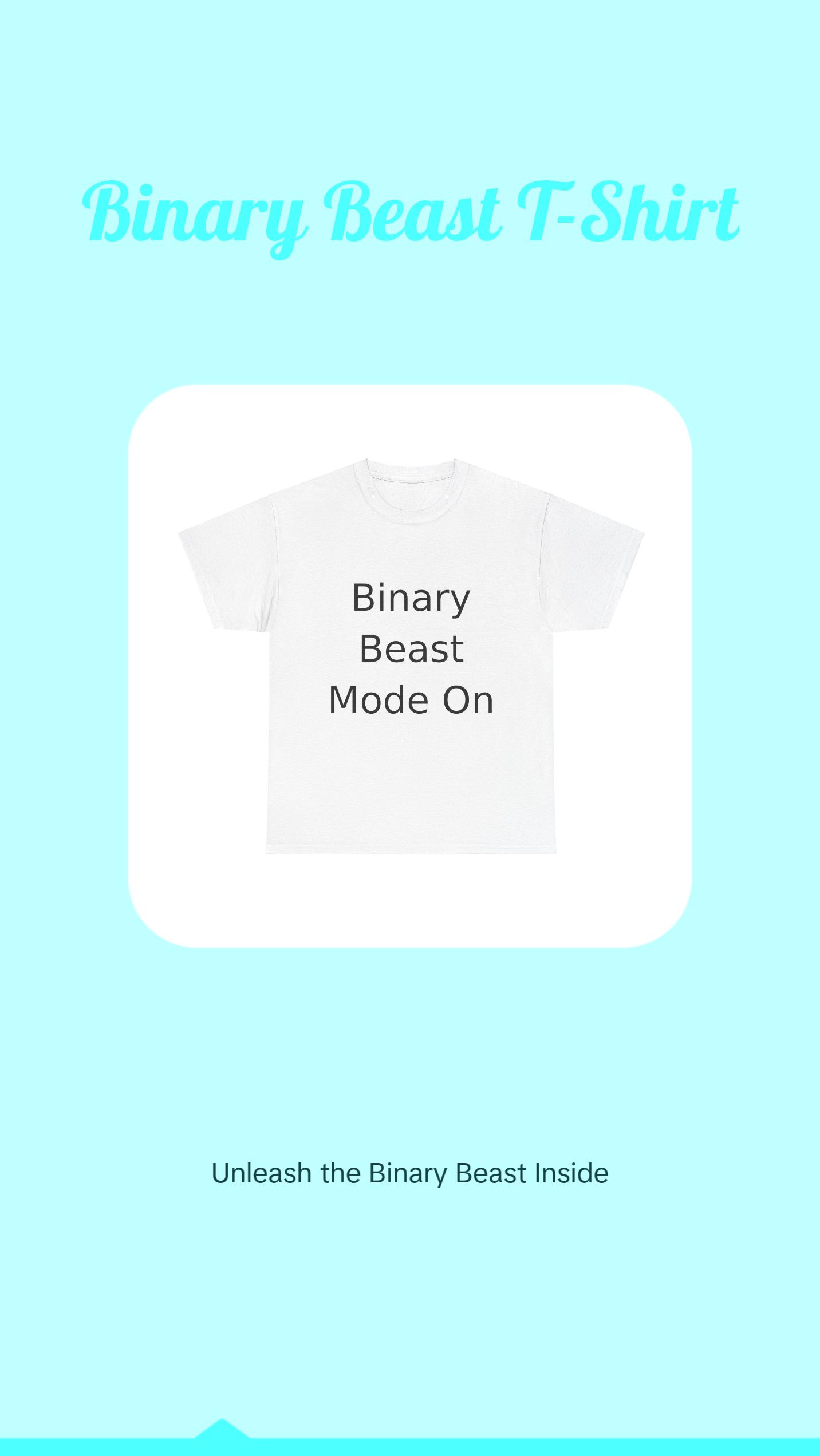 Binary Beast T-Shirt