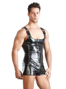 Men's Stage Performance Costume, European and American Style Jumpsuit, Ideal for Bars and Shows, Trendy Men's Clothing for Performers