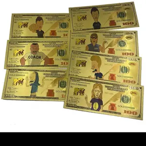 Collectible B&B Gold Foil Aluminum Novelty Print