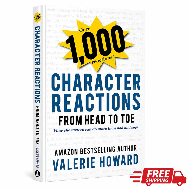 Character Reactions from Head to Toe: Indie Author Resources Workbook - Book Writing Describe Physical Expressions